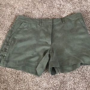 Green shorts